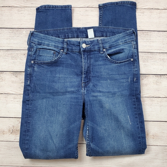 H&M Denim - H&M skinny jeans, size 33 waist, high rise